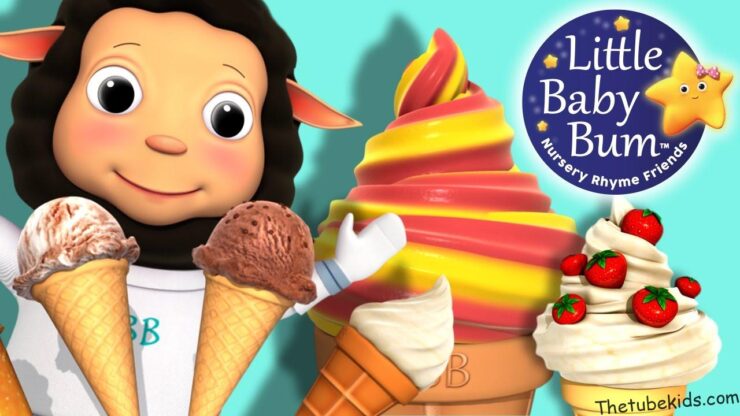 Ice Cream Song for Children | Learn with Little Baby Bum | Nursery Rhymes  for Babies | ABCs and 123s - Thetubekids