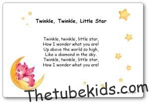 twinkle twinkle little start In french