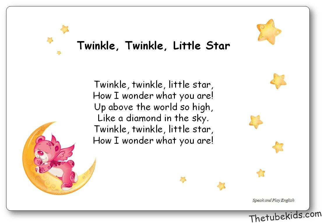 Twinkle, Twinkle Little Star, Song and Lyrics