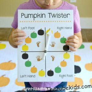 DIY Halloween Version of Twister