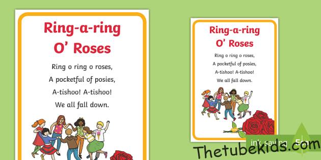 Ring a Ring o' Roses Nursery Rhymes ABC song for baby