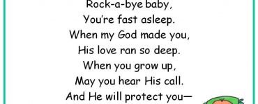 Rock A Bye Baby Lyrics 9 Rock A Bye Baby Lyrics