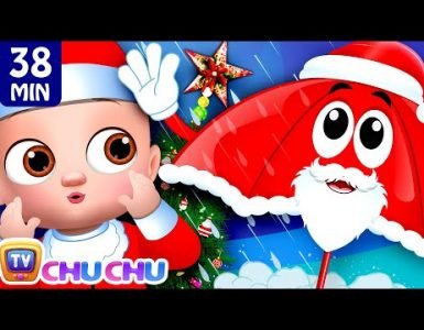 Christmas Rain rain go away Song - Chuchu TV Nursery Rhymes