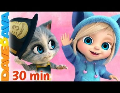 Five Little Firemen 23 Five Little Firemen Song - Dave and ava song 2022