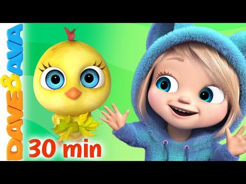 Little Chicks Song - Dave And Ava Baby Rhymes - Thetubekids