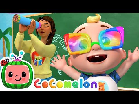 Color Kaleidescope Song - Cocomelon Nursery Rhymes - Thetubekids