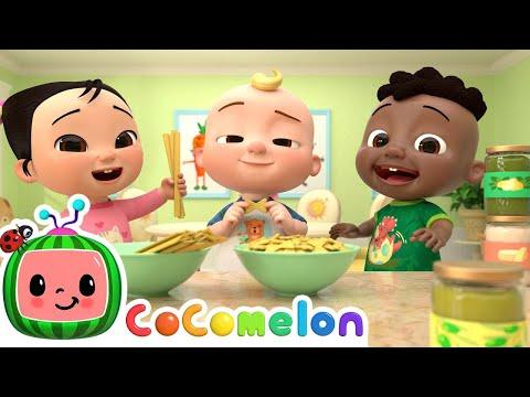 Pasta Song Cocomelon With Lyrics - Nursery Rhymes - Thetubekids