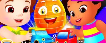 Surprise Eggs Vehicles Toys - Learn Construction Vehicles for Kids