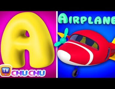 ABC vehicles phonics song 4 - chuchu tv transportation song for kids