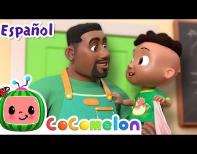 Cody va al trabajo con papá - Cocomelon en español - Cocomelon spanish rhymes