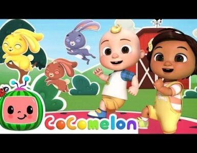 Hop Little Bunny Dance Song - Cocomelon Nursery Rhymes - Dance Party