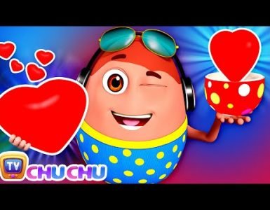 Kids Learn the Color Red in a Ball Pit Song with Superise Eggs - Chuchu TV Toddler
