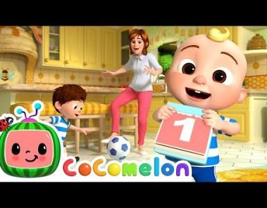 Days of the week song - cocomelon nursery rhymes and kids songs