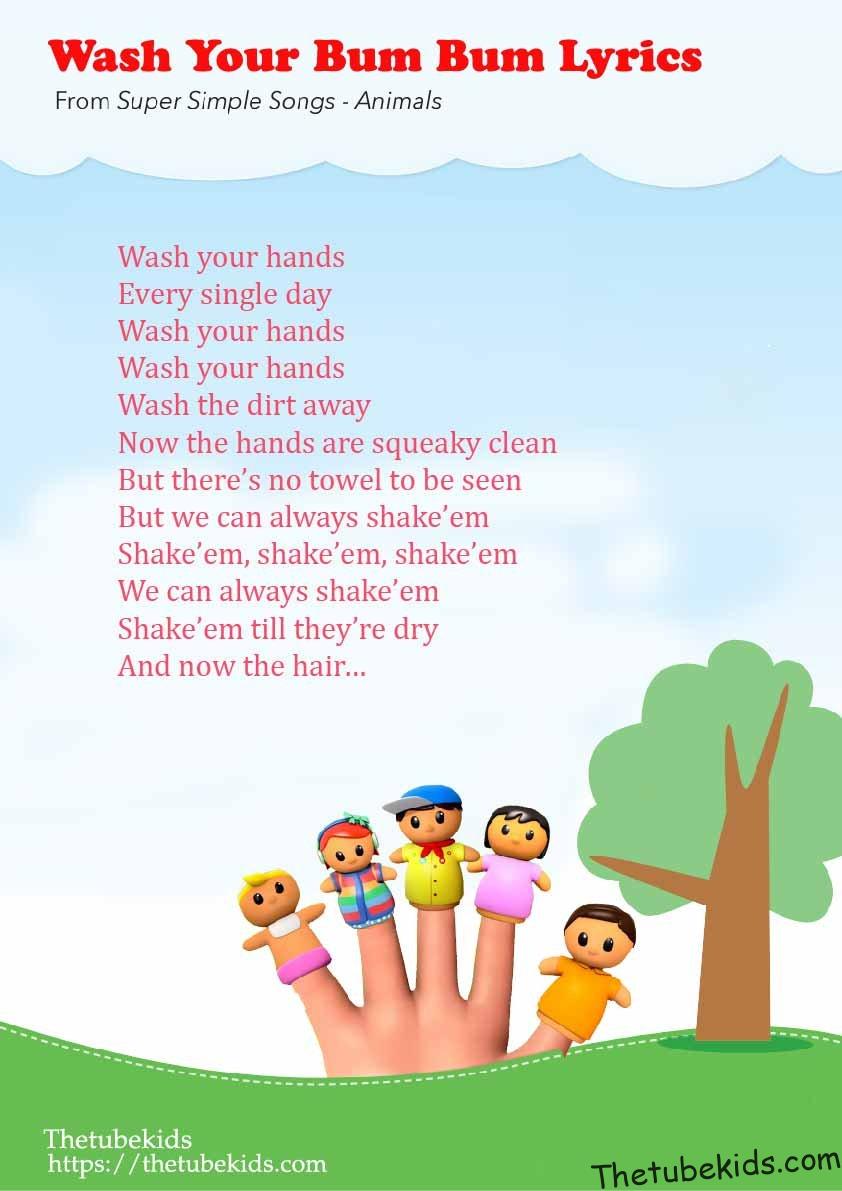Wash Your Bum Bum Lyrics Poster Free Printable PDF Thetubekids wash-your-bum-bum-lyrics-poster-free-printable-pdf-thetubekids