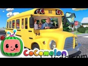 Wheels on the bus Cocomelon lyrics