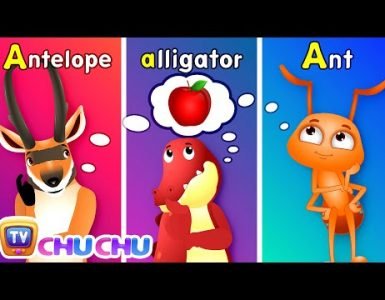 Alphabet A Song - Reading fun for kids - Chuchu TV Baby Rhymes