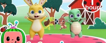 Tortoise and the Hare Dance Party-cocomelon nursery rhymes