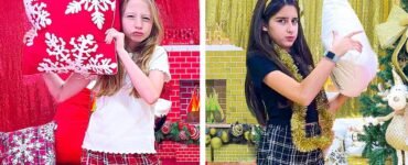 Like Nastya - Nastya and a new Christmas Red VS Gold Challenge 3 Like Nastya Nastya and a new Christmas Red VS Gold Challenge