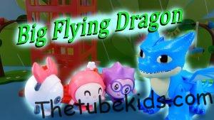 Ricky Baby evades the big flying dragon but accidentally ends up in a red cage