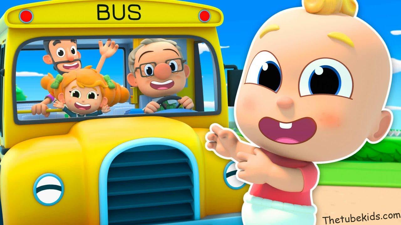 Wheels On The Bus Children's Rhymes & Songs - Animated Series for Kids