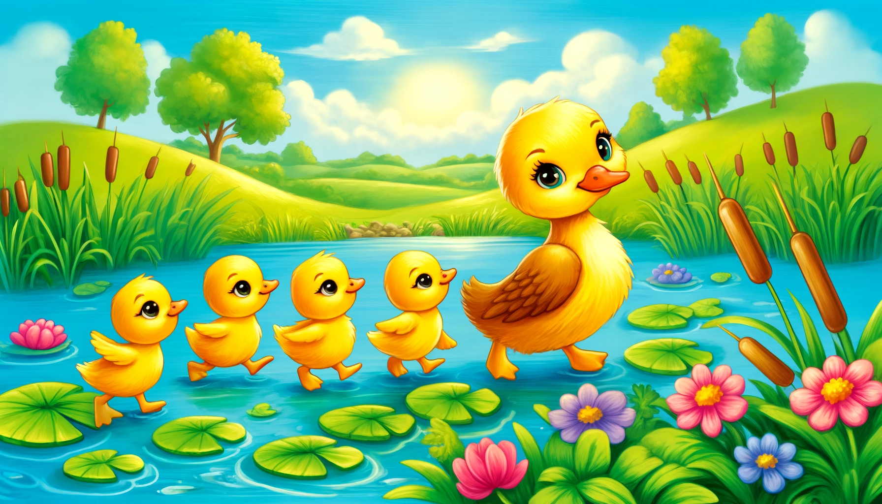 Five Little Ducks Lyrics Pdf Download - Thetubekids