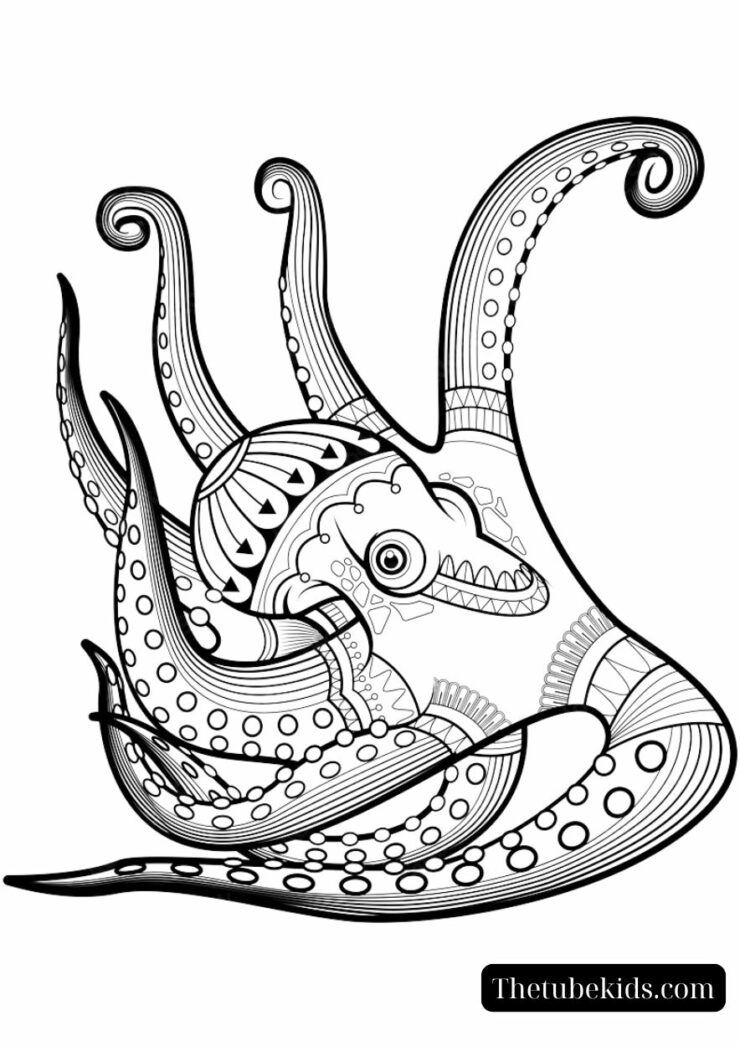 Abstract Coloring Pages for Kids: Free Printables to Spark Creativity
