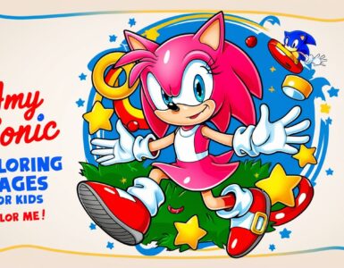Fun Amy Sonic Coloring Pages for Kids (Free!) 11 Amy Sonic Coloring Pages for Kids1