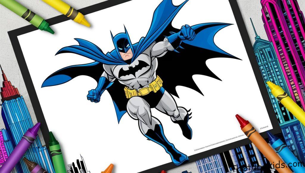 Batman Coloring Pages for Kids (100% Free Printables)