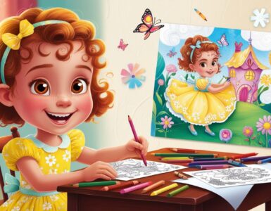 Beautiful Girl coloring pages For Kids(100% Free Printables)