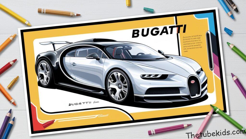 Bugatti Coloring Pages for Kids (100% Free Printables)