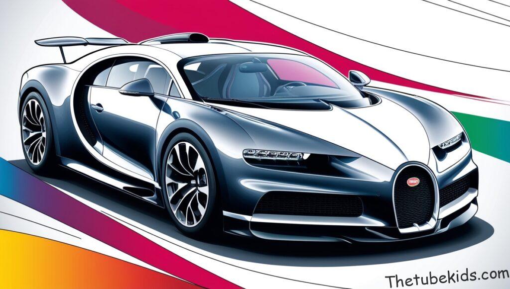 Bugatti Coloring Pages for Kids (100% Free Printables)