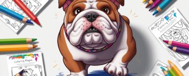 Bulldog Coloring Pages for Kids (100% Free Printables)