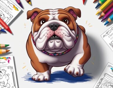 Bulldog Coloring Pages for Kids (100% Free Printables)