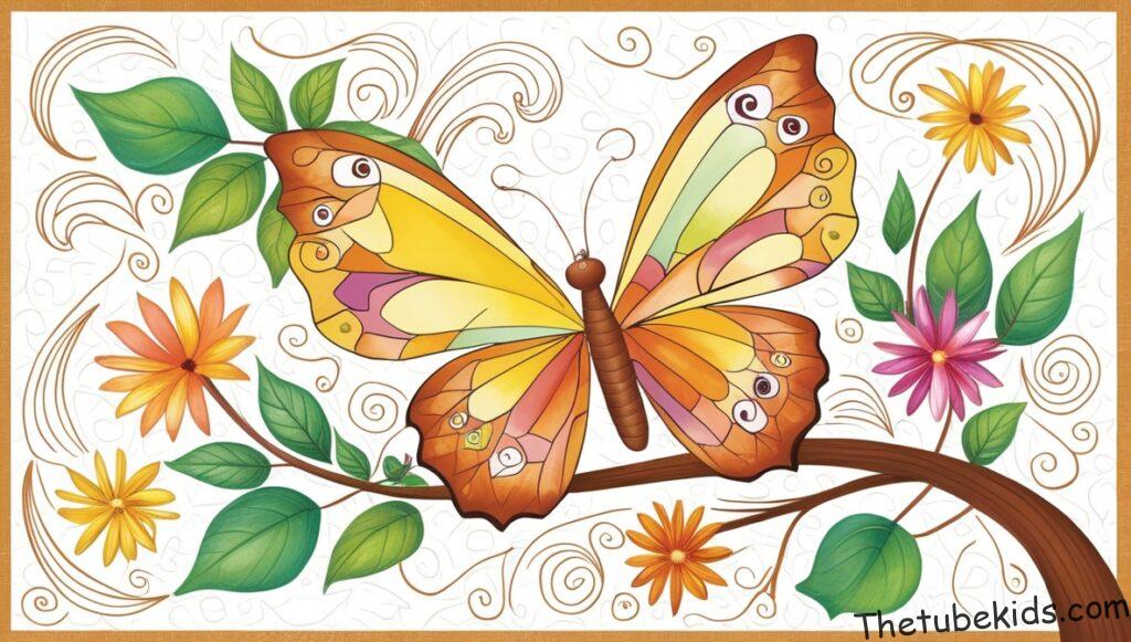 Butterfly Coloring Pages for Kids (100% Free Printables)