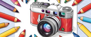 Camera Coloring Pages for Kids (100% Free Printables)