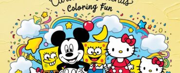 Cartoon Characters Coloring Pages (100% Free Printables)