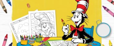 Cat In The Hat Coloring Pages For Kids (100% Free Printables)