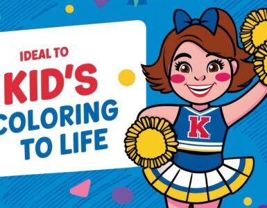 Cheerleader Coloring Pages For Kids (100% Free Printables)