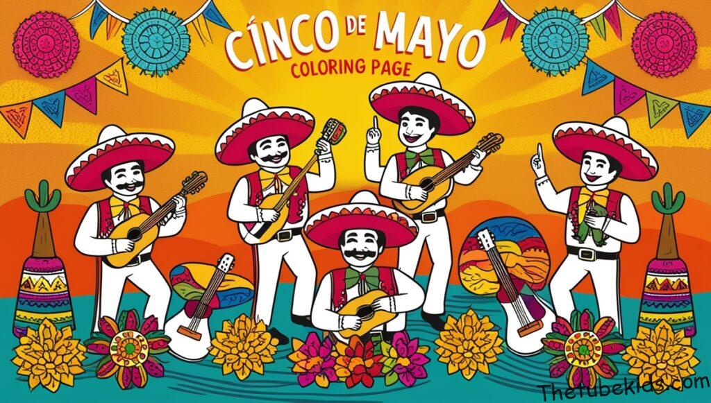 Cinco de Mayo Coloring Page for Kids (100% Free Printables)