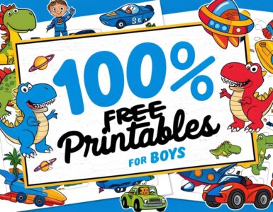 Coloring Pages for Boys For Kids (100% Free Printables)