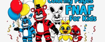 Coloring Pages FNAF for Kids (100% Free Printables)