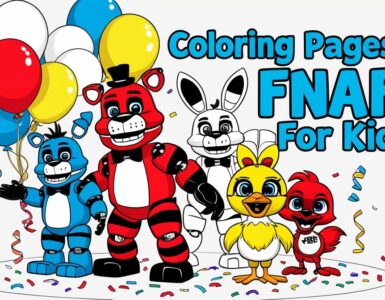 Coloring Pages FNAF for Kids (100% Free Printables)