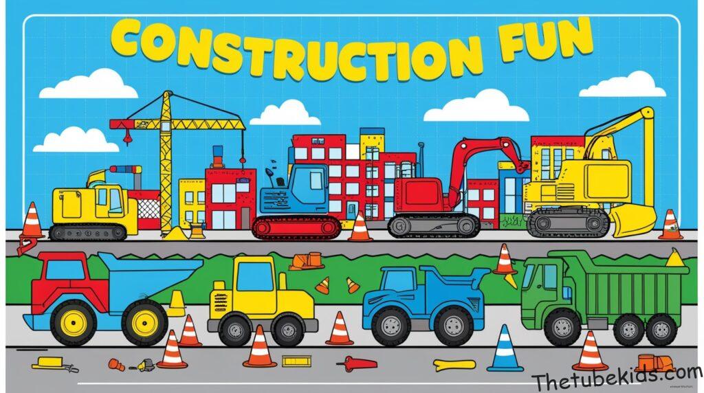 Construction Coloring Pages for Kids (100% Free Printables)