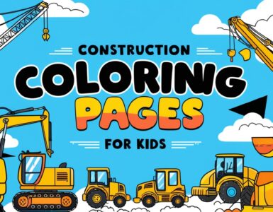 Construction Coloring Pages for Kids (100% Free Printables) 5 Construction Coloring Pages for Kids (100% Free Printables)