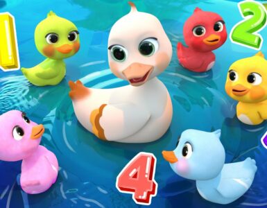 5 Little Ducks Learn Colors Song Nursery Rhymes 1 5 Little Ducks Learn Colors Song Nursery Rhymes