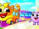 Choo Choo Train Song! Safety Rules on the Way! Kids Songs - A Fun Journey Through Music and Learning 5 Safety Rules on the Way
