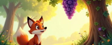 Short Stories: The Fox and the Grapes - Best Bedtime Stories for Kids 9 Short Stories The Fox and the Grapes