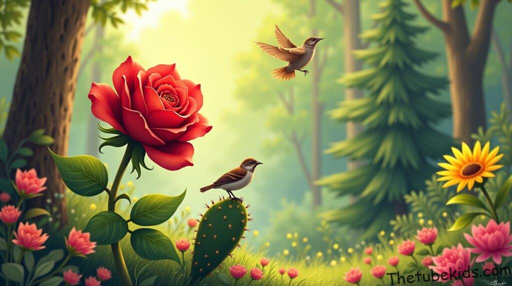 Short Stories: The Proud Red Rose 1 The Proud Red Rose