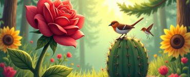 Short Stories The Proud Red Rose Best Bedtime Stories for Kids7