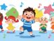 CoComelon characters dancing promoting active play and movement